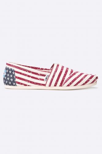 Toms - Espadrilky CANVAS FLAG WOMENS ALPARGATA Toms - Espadrilky CANVAS FLAG WOMENS ALPARGATA
