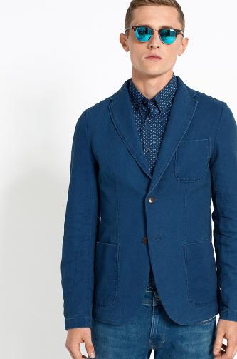Hilfiger Denim - Sako Dobby Linen Blazer 31 Hilfiger Denim - Sako Dobby Linen Blazer 31