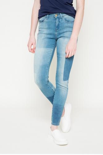 Wrangler - Džíny High Rise Skinny Indigo Rules Wrangler - Džíny High Rise Skinny Indigo Rules