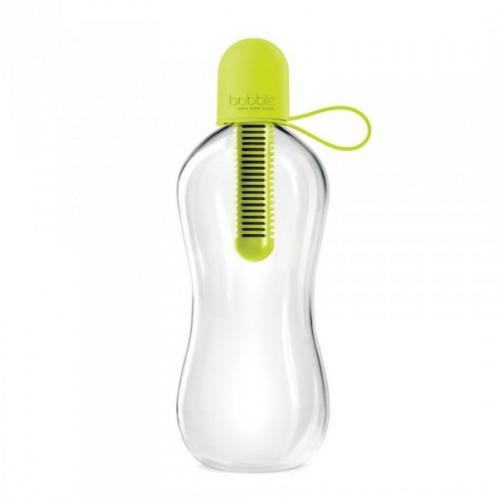 Bobble Láhev na pití se silikonovým víčkem 0,55l, lime Bobble Láhev na pití se silikonovým víčkem 0,55l, lime