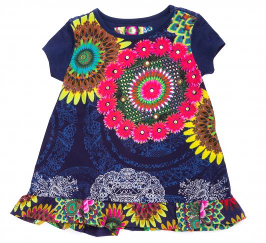 Barrie Šaty dětské Desigual Barrie Šaty dětské Desigual