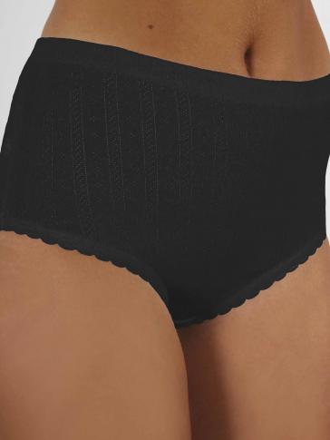 AB Tricot Dámské kalhotky FDM 001 W BRIEF BLACK SET OF 2 (2 kusy) AB Tricot Dámské kalhotky FDM 001 W BRIEF BLACK SET OF 2 (2 kusy)