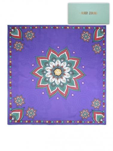 Alber Zoran Dámský šátek MANDALA_PURPLE Alber Zoran Dámský šátek MANDALA_PURPLE