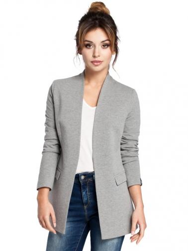 BeWear Dámský blejzr B030-grey BeWear Dámský blejzr B030-grey