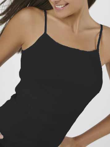 AB Tricot Dámská košilka, PDC 001 TOP BLACK SET OF 2 (2 kusy) AB Tricot Dámská košilka, PDC 001 TOP BLACK SET OF 2 (2 kusy)