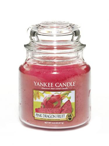 Yankee candle Svíčka ve skleněné dóze - Růžový Dračí plod 169661 Yankee candle Svíčka ve skleněné dóze - Růžový Dračí plod 169661