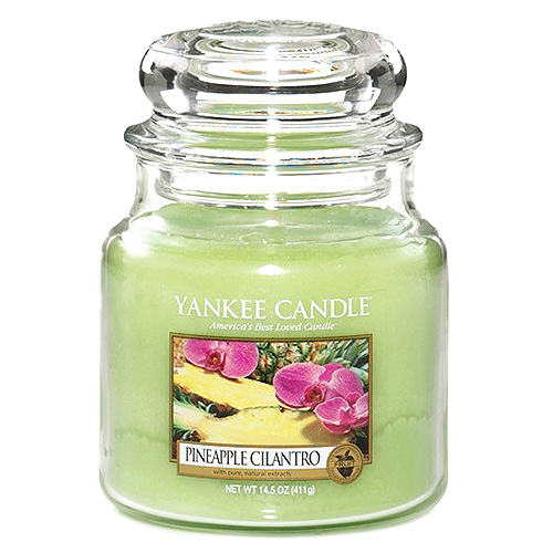 Yankee candle Svíčka ve skleněné dóze Yankee Candle - Ananas s koriandrem 169675 Yankee candle Svíčka ve skleněné dóze Yankee Candle - Ananas s koriandrem 169675