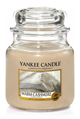 Yankee candle Svíčka ve skleněné dóze Yankee Candle - Hřejivý kašmír 1443123 Yankee candle Svíčka ve skleněné dóze Yankee Candle - Hřejivý kašmír 1443123