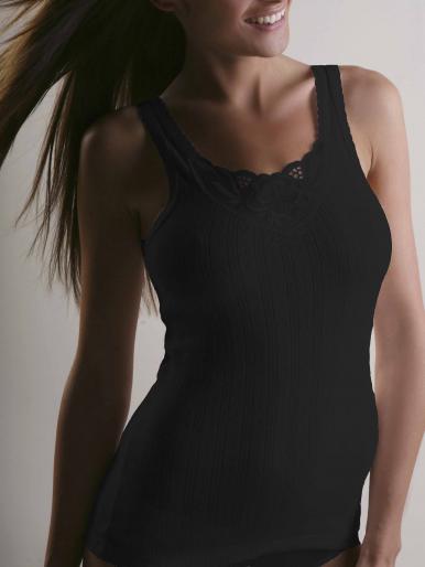 AB Tricot Dámská košilka, PDC 004 W TOP BLACK SET OF 2 (2 kusy) AB Tricot Dámská košilka, PDC 004 W TOP BLACK SET OF 2 (2 kusy)