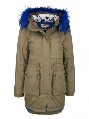 Brandalised by Homebase Dámská parka 93100009_khaki Brandalised by Homebase Dámská parka 93100009_khaki