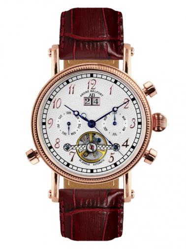 André Belfort Pánské automatické hodinky Nouvelle Renaissance rosegold silber André Belfort Pánské automatické hodinky Nouvelle Renaissance rosegold silber