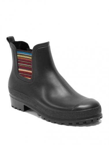 Favolla Dámské nízké holínky Carolina Nero El. Multicolor Favolla Dámské nízké holínky Carolina Nero El. Multicolor