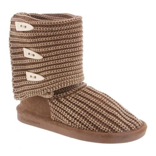 BEARPAW Válenky Knit Tall_2_aw15 37 hnědá BEARPAW Válenky Knit Tall_2_aw15 37 hnědá