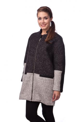 Brave Soul Dámský kabát Grammy_aw15 šedá Brave Soul Dámský kabát Grammy_aw15 šedá