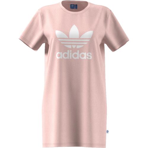 adidas Originals Šaty Trefoil Tee Dress Icey Pink adidas Originals Šaty Trefoil Tee Dress Icey Pink