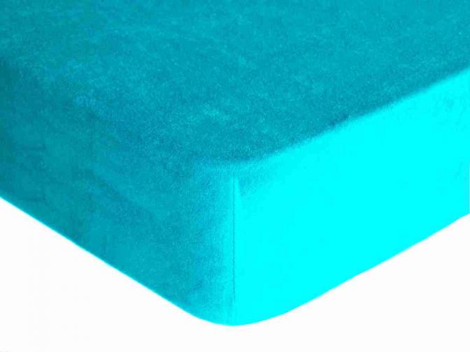 Forbyt, Prostěradlo, Froté Premium, tyrkysová 70 x 140 cm Forbyt, Prostěradlo, Froté Premium, tyrkysová 70 x 140 cm