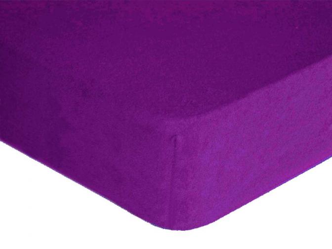 Forbyt, Prostěradlo, Froté Premium, tmavěfialové 70 x 140 cm Forbyt, Prostěradlo, Froté Premium, tmavěfialové 70 x 140 cm