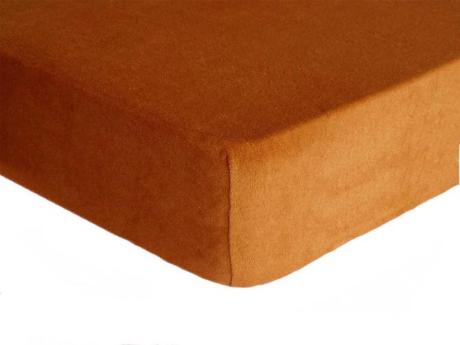 Forbyt, Prostěradlo, Froté Premium, hnědé 70 x 140 cm Forbyt, Prostěradlo, Froté Premium, hnědé 70 x 140 cm