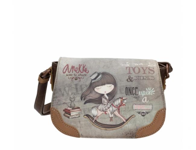 Anekke hnědá crossbody kabelka Stories Anekke hnědá crossbody kabelka Stories