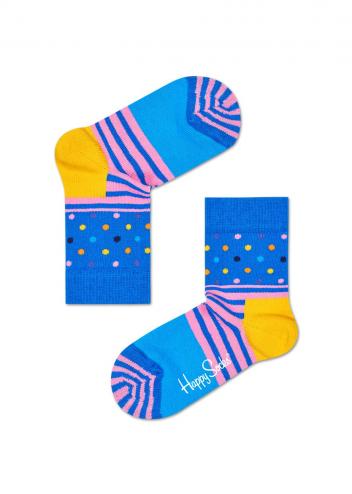 Happy Socks barevné dětské ponožky Stripe Dot Happy Socks barevné dětské ponožky Stripe Dot
