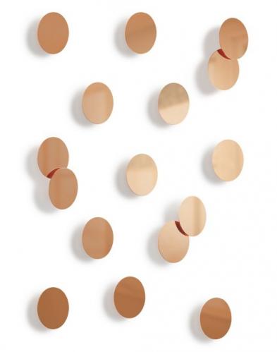Dekorace na zeď Umbra CONFETTI DOTS - měděná Dekorace na zeď Umbra CONFETTI DOTS - měděná