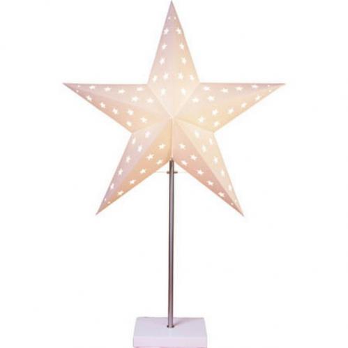 Dekorativní stolní lampa STAR TRADING Star - bílá Dekorativní stolní lampa STAR TRADING Star - bílá