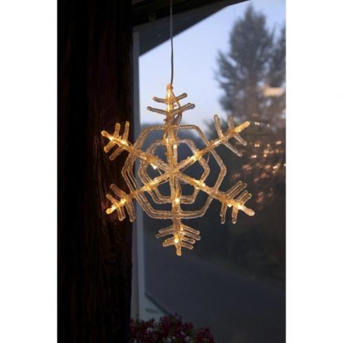 Dekorační svítící vločka STAR TRADING Snowflake Dekorační svítící vločka STAR TRADING Snowflake