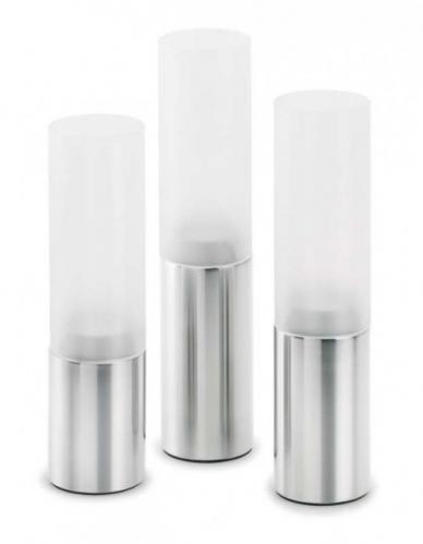 Blomus Set 3 svícnů na čajovou svíčku Faro, malé Blomus Set 3 svícnů na čajovou svíčku Faro, malé