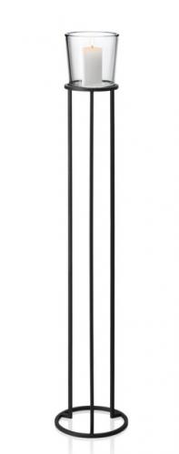 Stojací kruhový svícen 138 cm Blomus NERO Stojací kruhový svícen 138 cm Blomus NERO