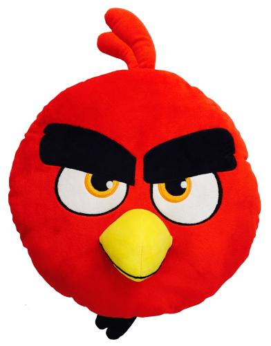 CTI 3D plyšový polštářek Angry birds RED 36 cm CTI 3D plyšový polštářek Angry birds RED 36 cm