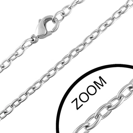 DAMSON Řetízek z oceli 3mm/60cm DAMSON Řetízek z oceli 3mm/60cm