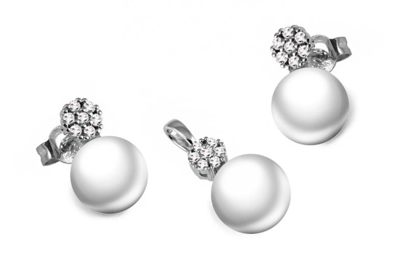 Diamantová souprava 0,260 ct Deluxe Pearl DB0031S Diamantová souprava 0,260 ct Deluxe Pearl DB0031S