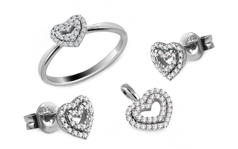 Diamantová souprava 0,420 ct Deluxe DB0024S Diamantová souprava 0,420 ct Deluxe DB0024S