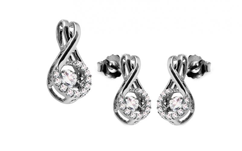 Diamantová souprava 0,560 ct Dancing Diamonds KU675S Diamantová souprava 0,560 ct Dancing Diamonds KU675S