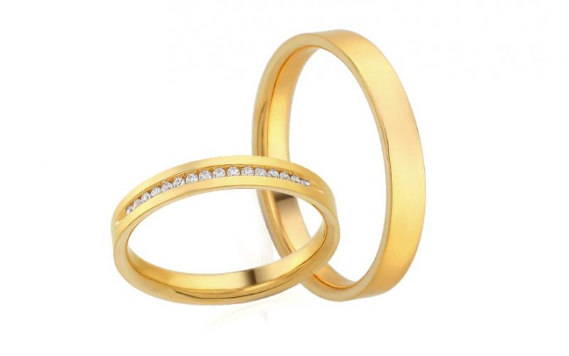 Diamantové snubní prstýnky 0,090 ct Yasmine diamonds 3 mm IZOBBR021 Diamantové snubní prstýnky 0,090 ct Yasmine diamonds 3 mm IZOBBR021