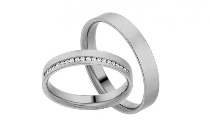 Diamantové snubní prstýnky 0,100 ct Yasmine diamonds 3,5 mm IZOBBR017A Diamantové snubní prstýnky 0,100 ct Yasmine diamonds 3,5 mm IZOBBR017A