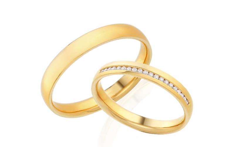 Diamantové snubní prstýnky 0,100 ct Yasmine diamonds 3 mm IZOBBR025 Diamantové snubní prstýnky 0,100 ct Yasmine diamonds 3 mm IZOBBR025