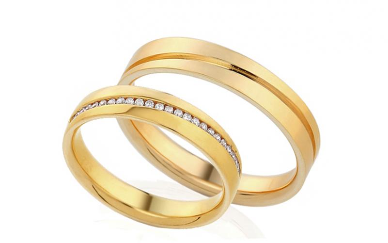 Diamantové snubní prstýnky 0,120 ct Yasmine diamonds 4 mm IZOBBR001-4 Diamantové snubní prstýnky 0,120 ct Yasmine diamonds 4 mm IZOBBR001-4