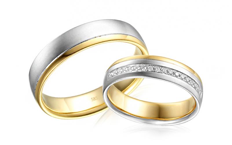 Diamantové snubní prstýnky 0,140 ct Yasmine diamonds 5 mm IZOBBR034 Diamantové snubní prstýnky 0,140 ct Yasmine diamonds 5 mm IZOBBR034