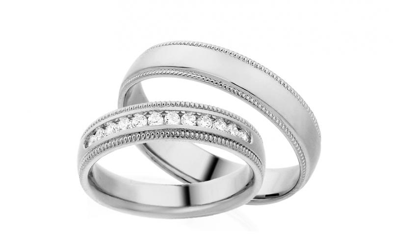 Diamantové snubní prstýnky 0,240 ct Yasmine diamonds 4,5 mm IZOBBR010A Diamantové snubní prstýnky 0,240 ct Yasmine diamonds 4,5 mm IZOBBR010A