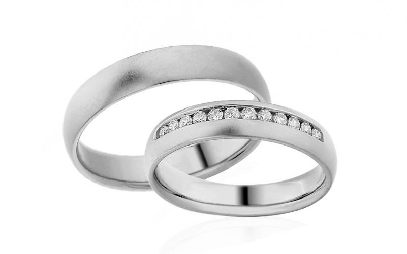 Diamantové snubní prstýnky 0,240 ct Yasmine diamonds 4,5 mm IZOBBR014A Diamantové snubní prstýnky 0,240 ct Yasmine diamonds 4,5 mm IZOBBR014A