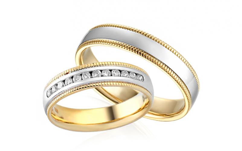 Diamantové snubní prstýnky 0,240 ct Yasmine diamonds 4,5 mm IZOBBR010AY Diamantové snubní prstýnky 0,240 ct Yasmine diamonds 4,5 mm IZOBBR010AY