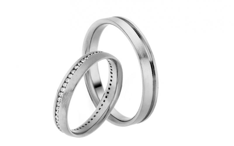 Diamantové snubní prstýnky 0,270 ct Yasmine diamonds 3,5 mm IZOBBR024A Diamantové snubní prstýnky 0,270 ct Yasmine diamonds 3,5 mm IZOBBR024A