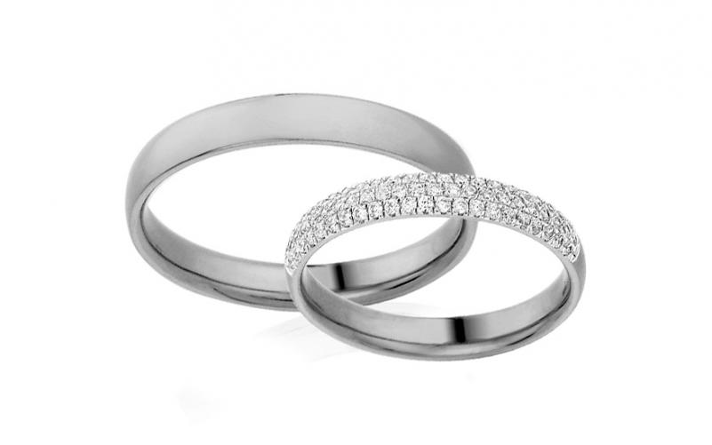 Diamantové snubní prstýnky 0,330 ct Yasmine diamonds 3 mm bílé IZOBBR018A Diamantové snubní prstýnky 0,330 ct Yasmine diamonds 3 mm bílé IZOBBR018A