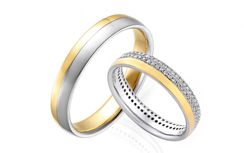 Diamantové snubní prstýnky 0,420 ct Yasmine diamonds 4 mm IZOBBR004AY Diamantové snubní prstýnky 0,420 ct Yasmine diamonds 4 mm IZOBBR004AY