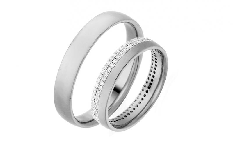 Diamantové snubní prstýnky 0,480 ct Yasmine diamonds 4 mm bílé IZOBBR004A Diamantové snubní prstýnky 0,480 ct Yasmine diamonds 4 mm bílé IZOBBR004A