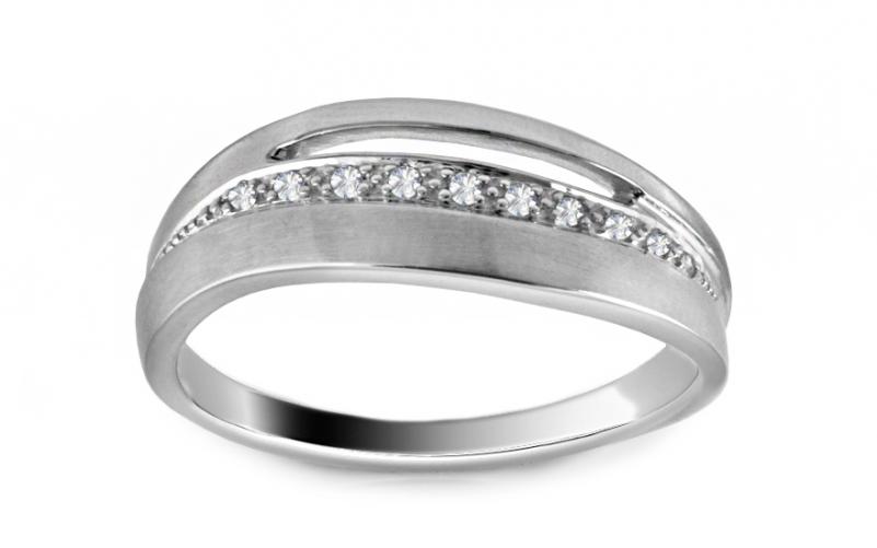 Diamantový prsten 0,050 ct Deluxe Line DB0014A Diamantový prsten 0,050 ct Deluxe Line DB0014A