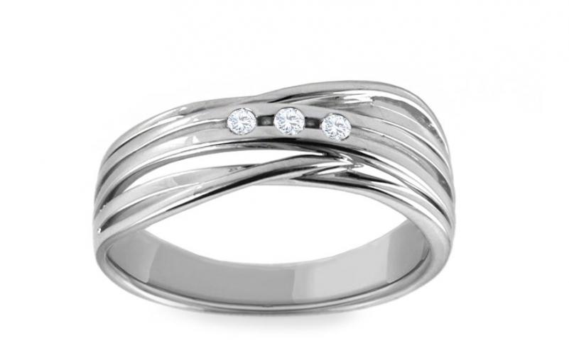 Diamantový prsten 0,060 ct Deluxe Joy DB0025 Diamantový prsten 0,060 ct Deluxe Joy DB0025