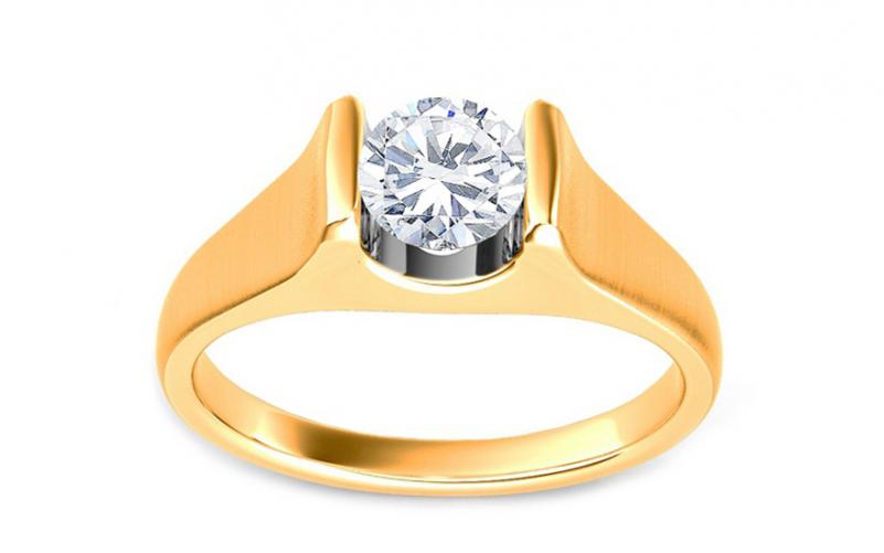Luxusní zásnubní prsten s 0,500 ct diamantem Amore KU0087 Luxusní zásnubní prsten s 0,500 ct diamantem Amore KU0087