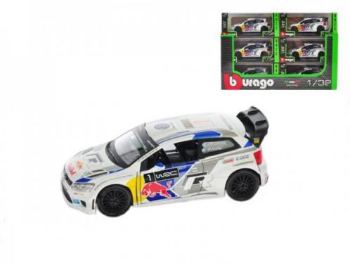 Auto Bburago kov 12cm 2014 Rally VW POLO WRC Team (S. Ogier) 1:32 Auto Bburago kov 12cm 2014 Rally VW POLO WRC Team (S. Ogier) 1:32
